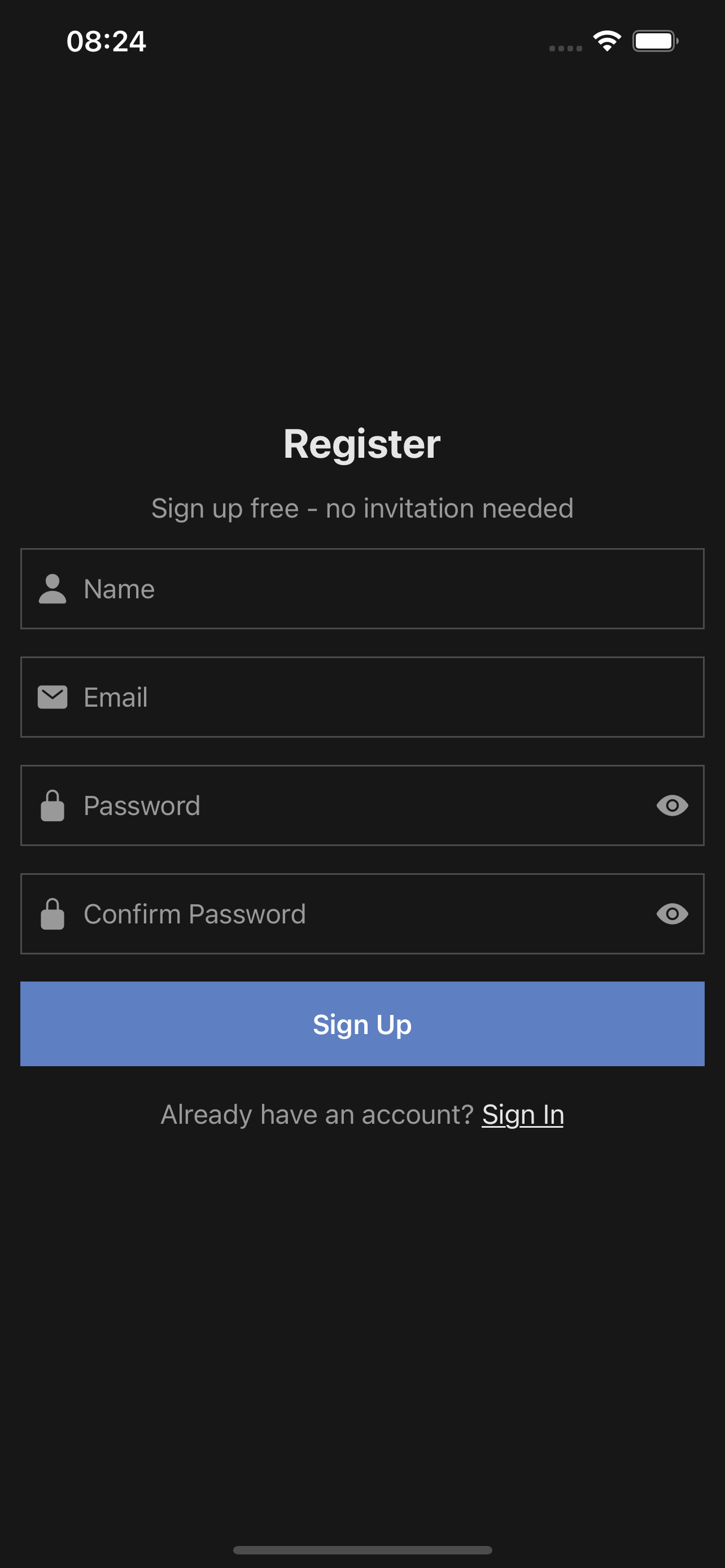 Control Manager task list view showing personal tasks and to-dos