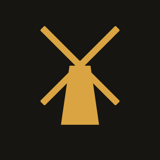 Molino app icon — a windmill