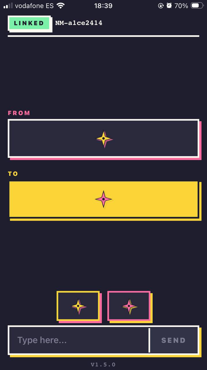 ninja-tch connection status